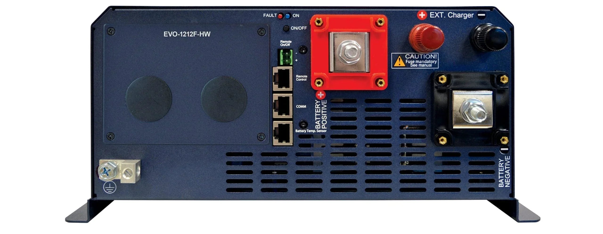 Samlex EVO 1200 Watts 12V Pure Sine Inverter/Charger (Hardwired) EVO-1212F-HW