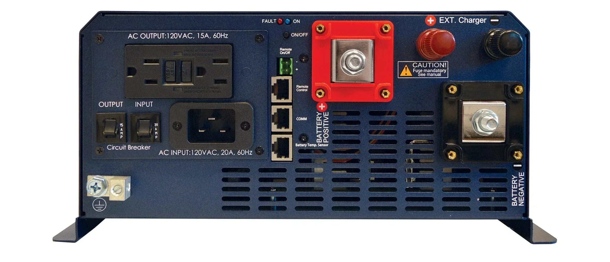 Samlex EVO 1200 Watts 24V Pure Sine Inverter/Charger EVO-1224F