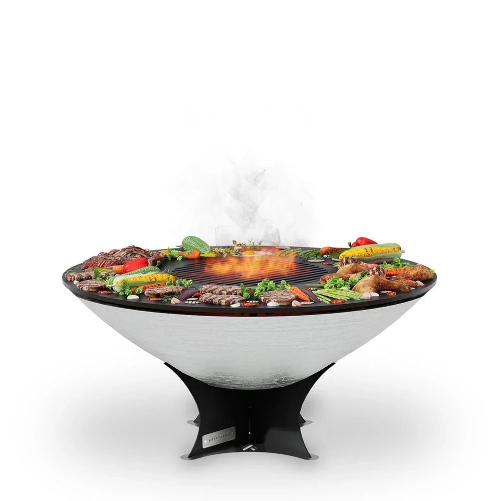 Arteflame XXL 40" Platinum Edition Fire Pit With Cooktop - Green Vista Living