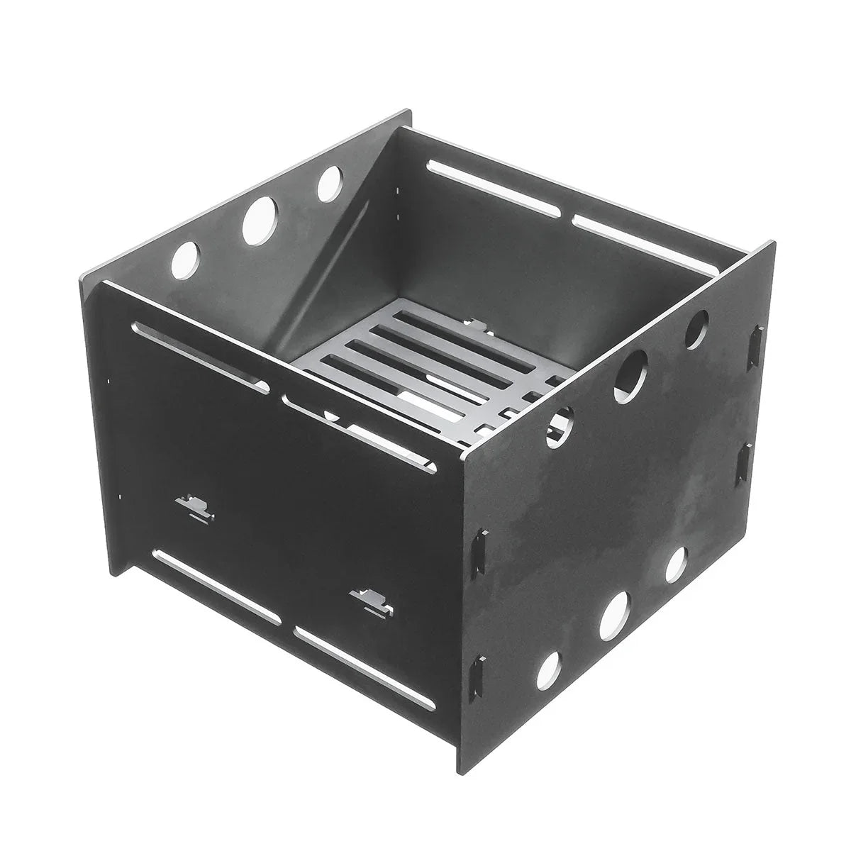 Arteflame Fuel Saver — Charcoal/Wood Heat-Focus Insert (Fits 30″ & 40″ Grills, Steel) - Green Vista Living