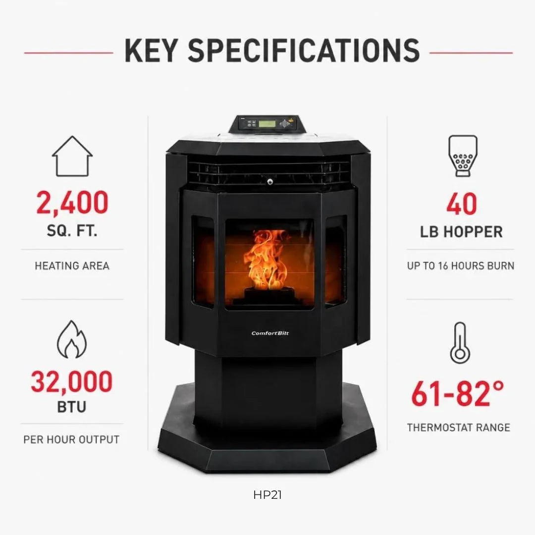ComfortBilt HP21 Pellet Stove