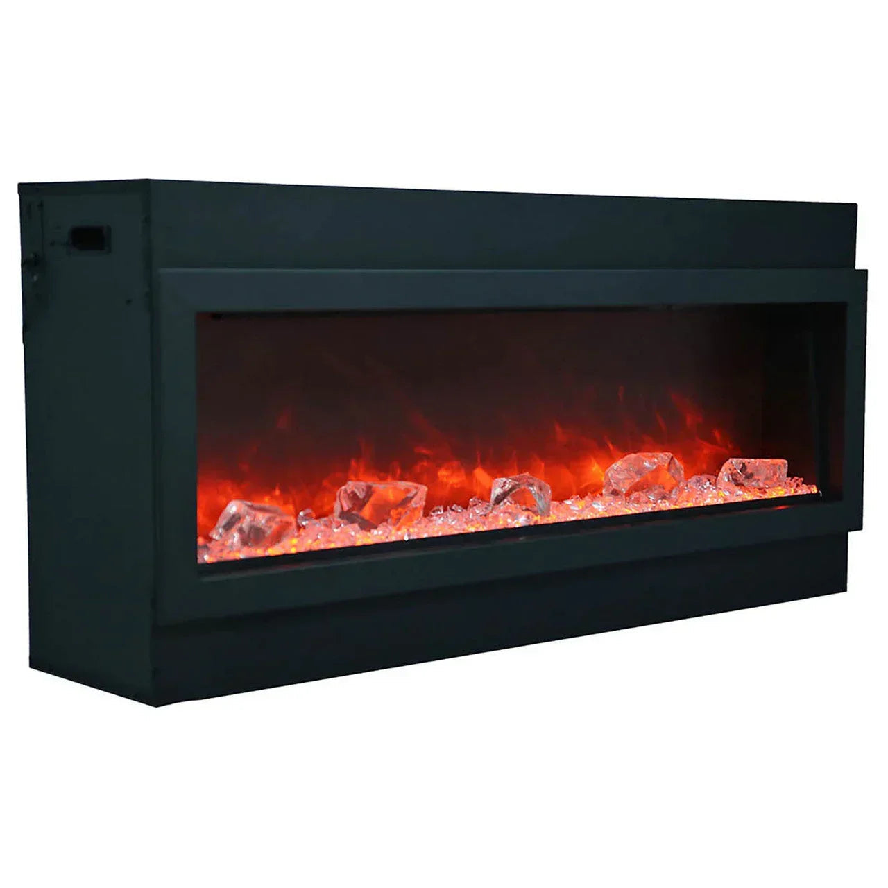 Amantii Panorama Deep Extra Tall 72 Inch Indoor Outdoor Electric Fireplace