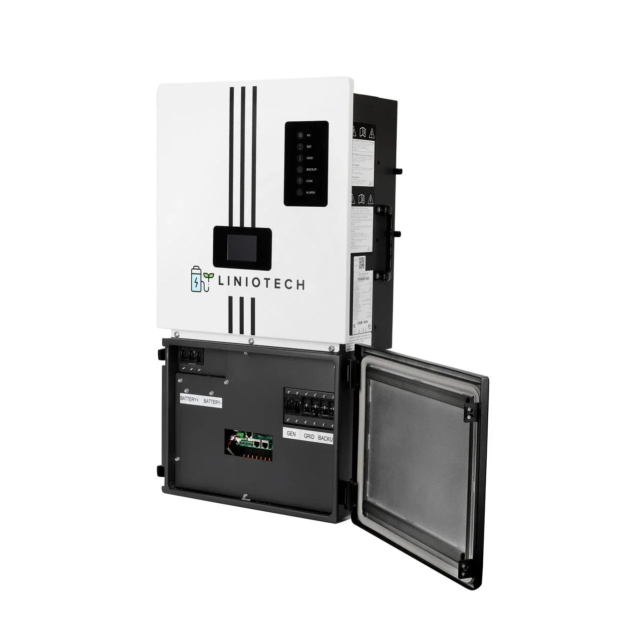 Liniotech 15KVA Hybrid Inverter All in One solar Inverter 15kW PV Input 11.4kW AC Output