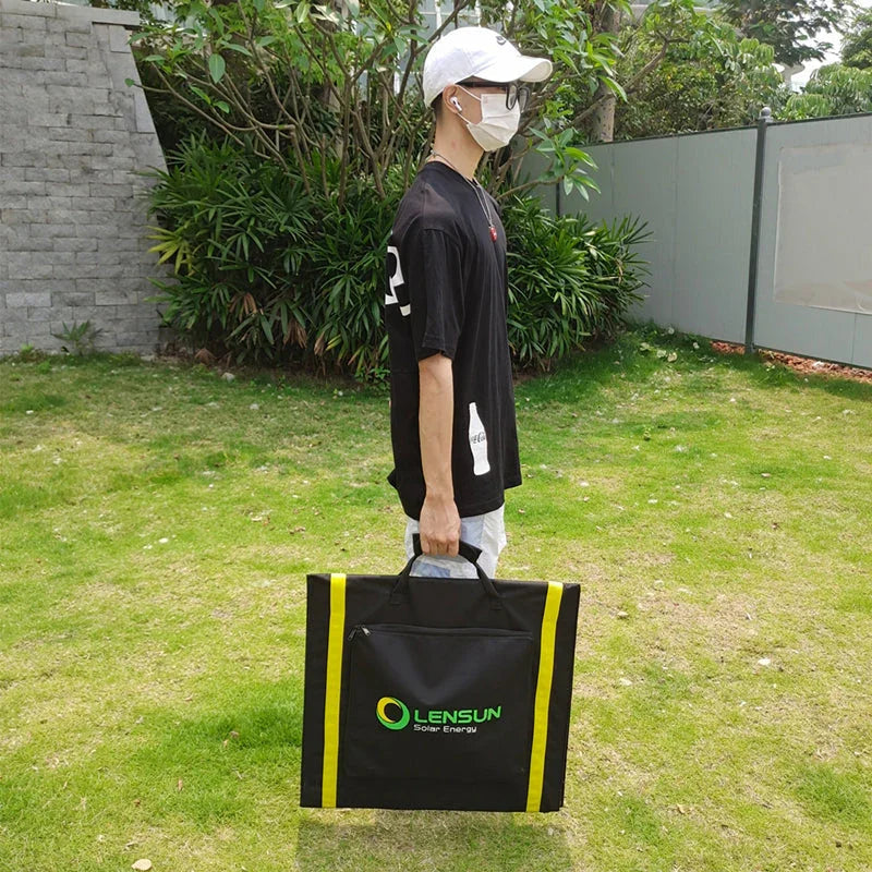 Lensun 200W Foldable Solar Panel for GoalZero, Jackery... etc Power Station