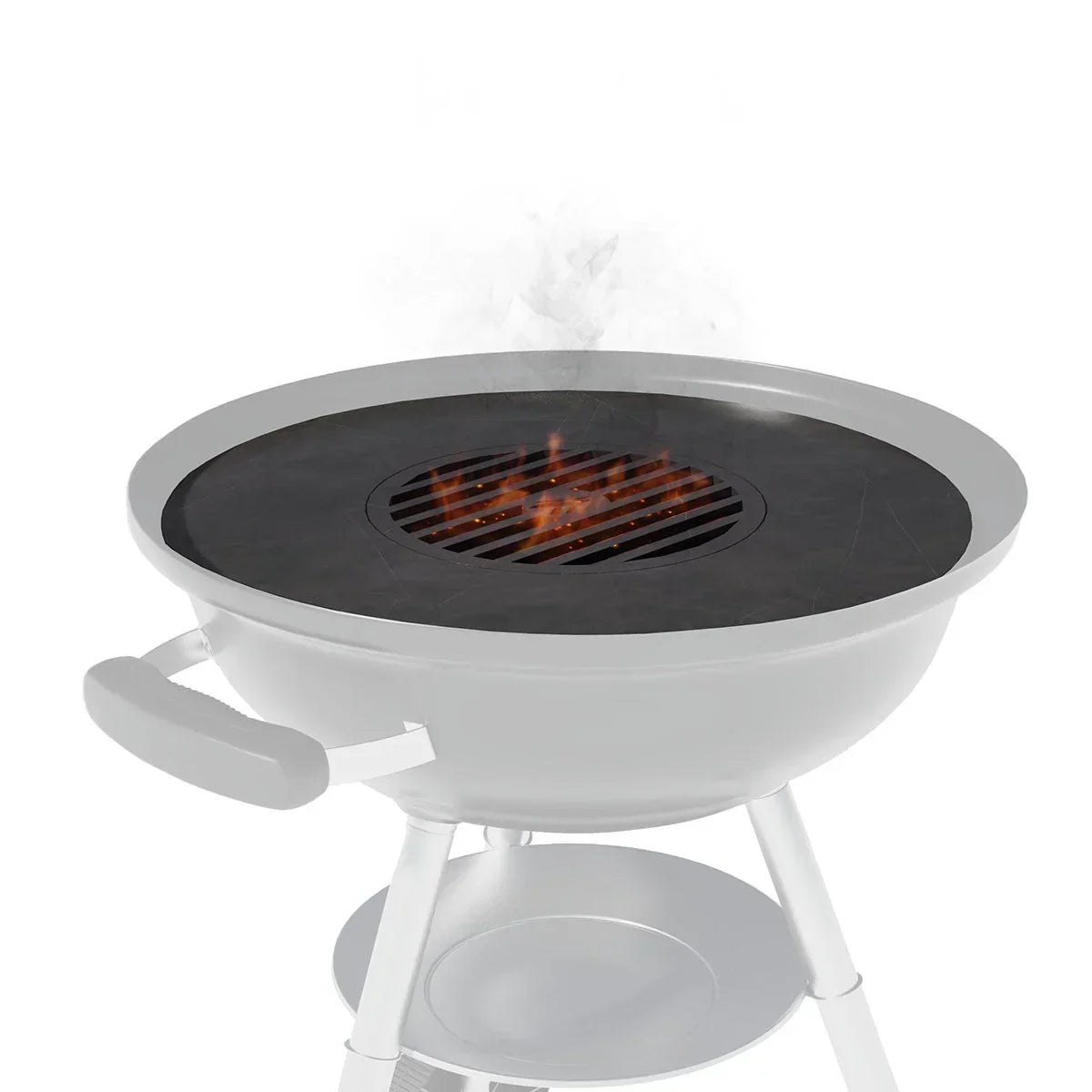 Arteflame 20″ Two-Piece Flat-Top Kit — Fits recteq® 20″ Charcoal Grills (Griddle Ring + Center Grill Grate)