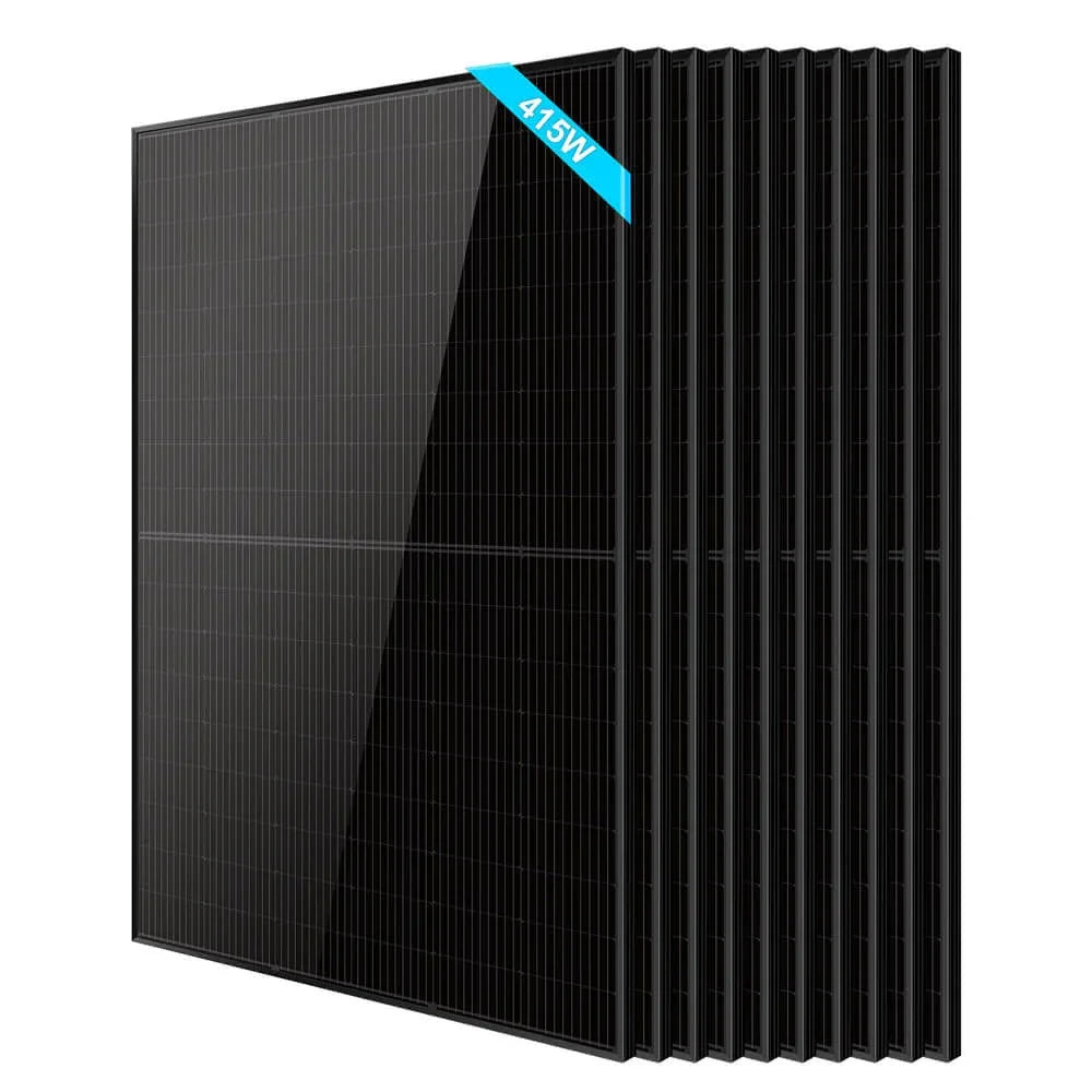 Sungold Power 415W Bifacial PERC Solar Panel | SGP-415-BBS UL61730 CEC Listed