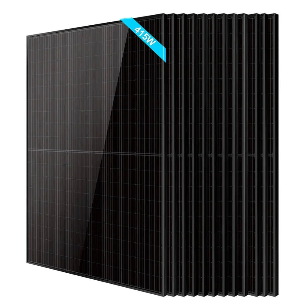 Sungold Power 415W Bifacial PERC Solar Panel | SGP-415-BBS UL61730 CEC Listed