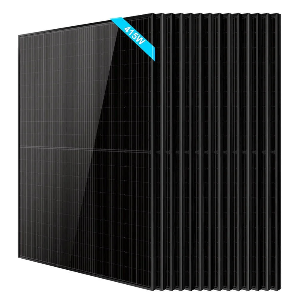 Sungold Power 415W Bifacial PERC Solar Panel | SGP-415-BBS UL61730 CEC Listed