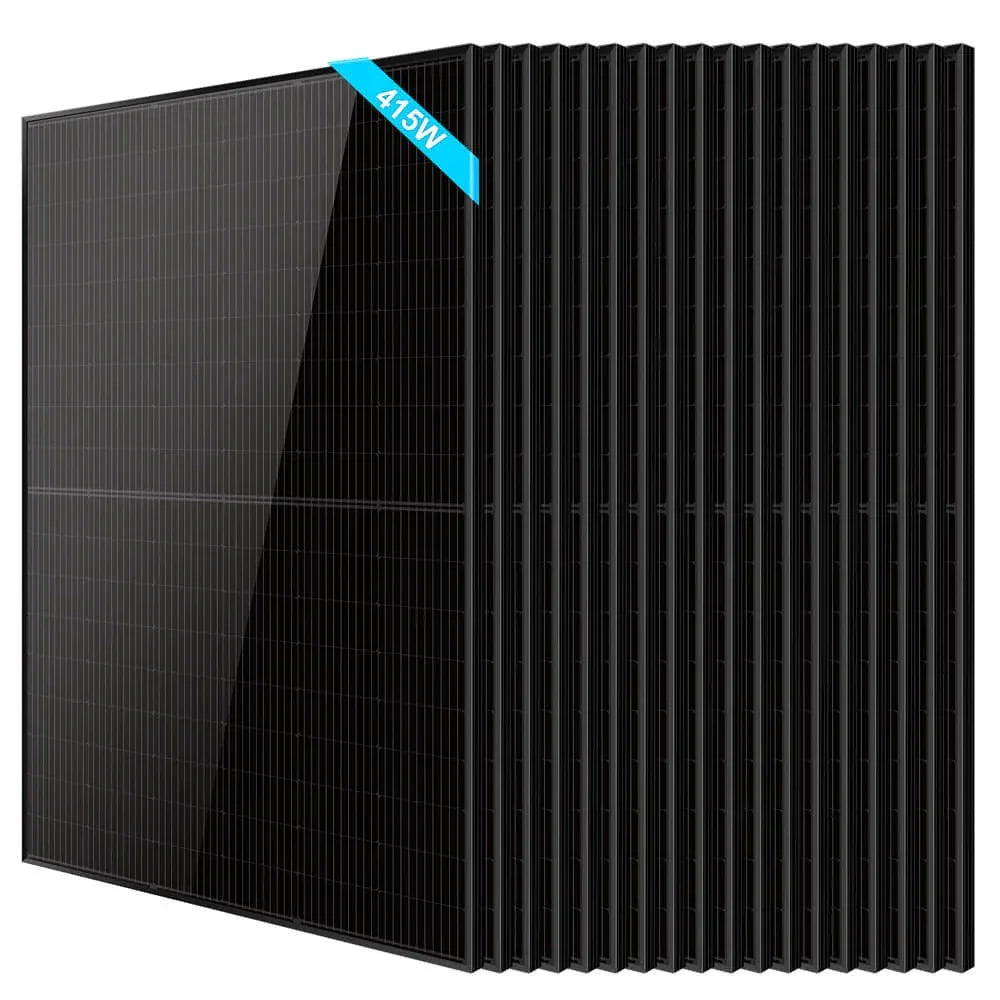 Sungold Power 415W Bifacial PERC Solar Panel | SGP-415-BBS UL61730 CEC Listed