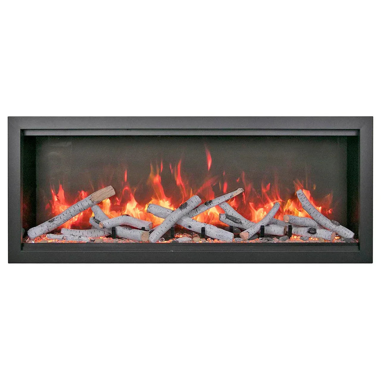 Amantii Symmetry Bespoke 50 Inch Extra Tall Indoor/Outdoor Electric Fireplace