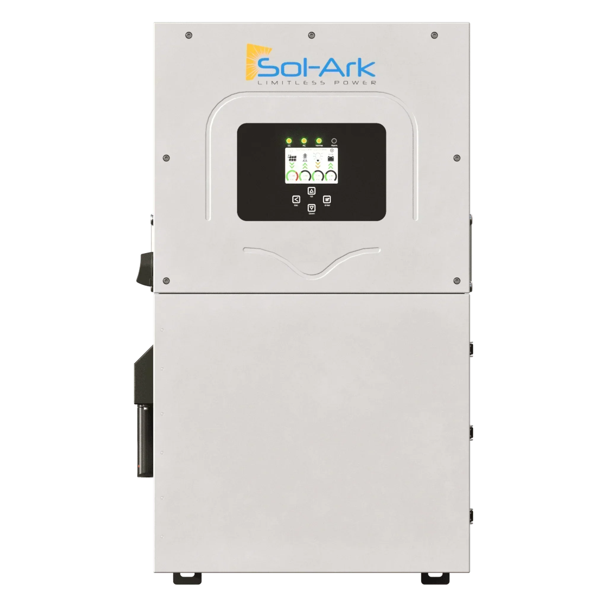 Sol-Ark 15K All-In-One Hybrid Solar Inverter | 120/240/208V 48V Pre-Wired | 10-Year Warranty