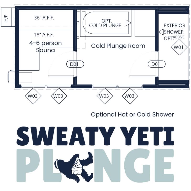 Sweaty Yeti Sauna Plunge