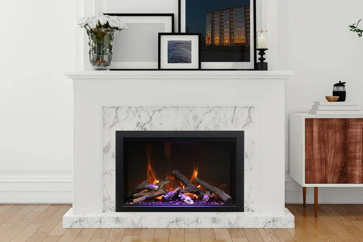 Amantii Traditional Lumina 44-Inch Built-In Indoor/Outdoor Smart Electric Firebox Insert