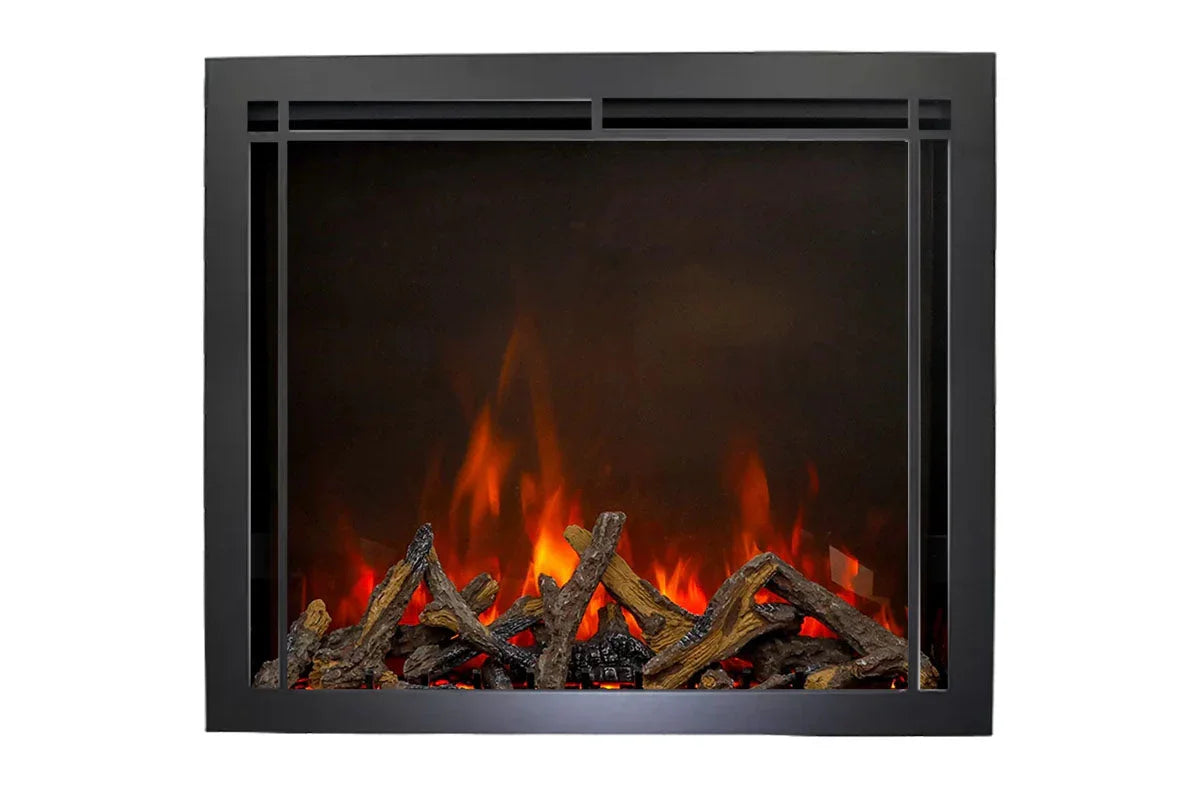 Amantii Traditional Lumina 48-Inch Built-In Indoor/Outdoor Smart Electric Firebox Insert - Green Vista Living