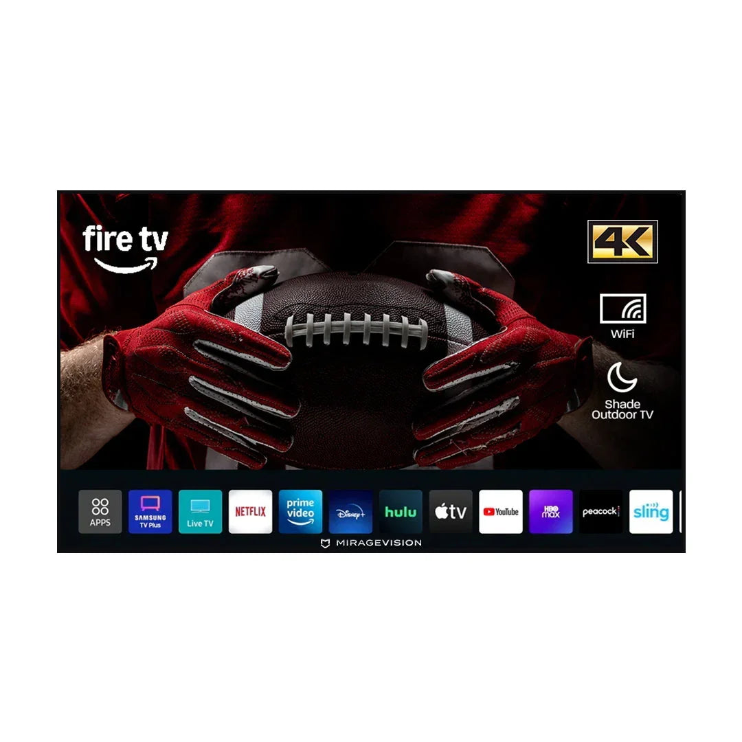The Outdoor TV by MirageVision - 55" 4K w/ Fire TV