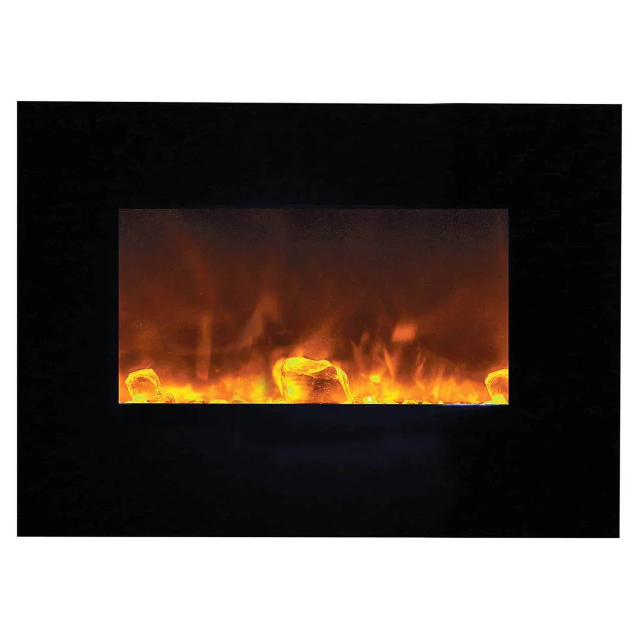 Amantii WM-FM Series Built-in or Wall Mount 88 Inch Electric Fireplace