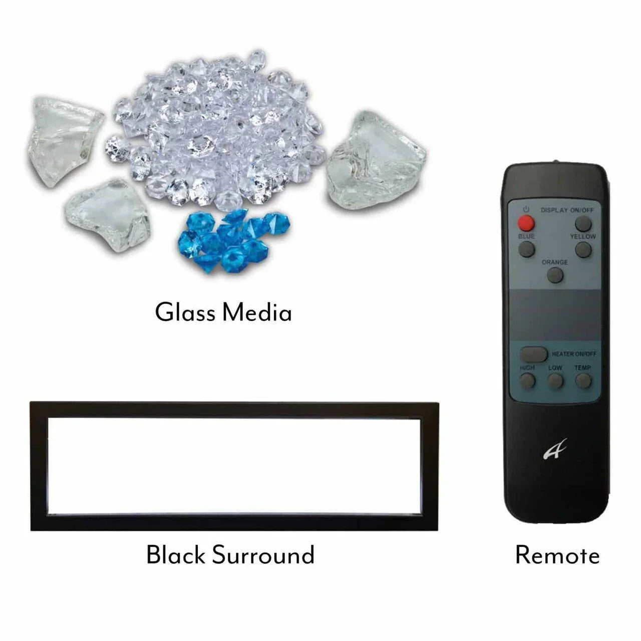 Amantii Panorama BI-72-DEEP-OD Deep 72 Inch linear Indoor or Outdoor Electric Fireplace
