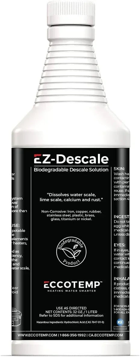 Eccotemp EZ-Flush System Descaler Kit with Pump and Solution