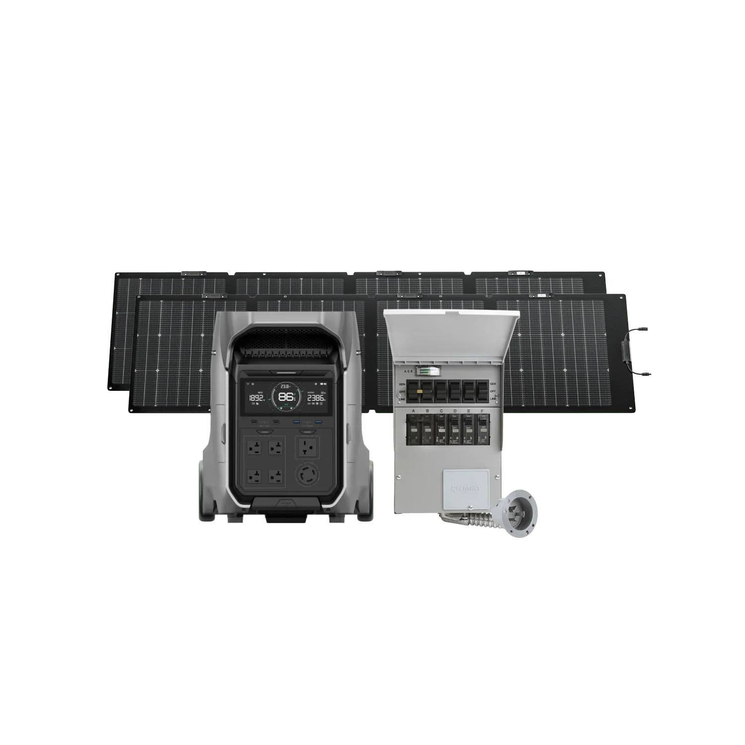 EcoFlow DELTA Pro 3 Portable Power Station Solar Generator