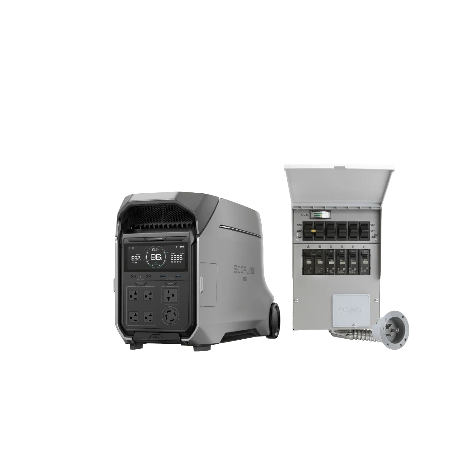 EcoFlow DELTA Pro 3 Portable Power Station Solar Generator