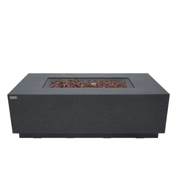 Elementi Andes Fire Table With Propane Tank Holder