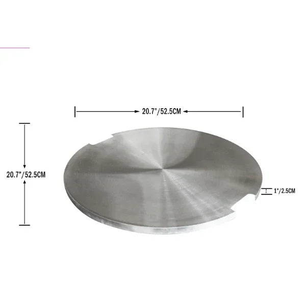 Elementi Metal Fire Pit Cover for Columbia and Manchester Fire Table