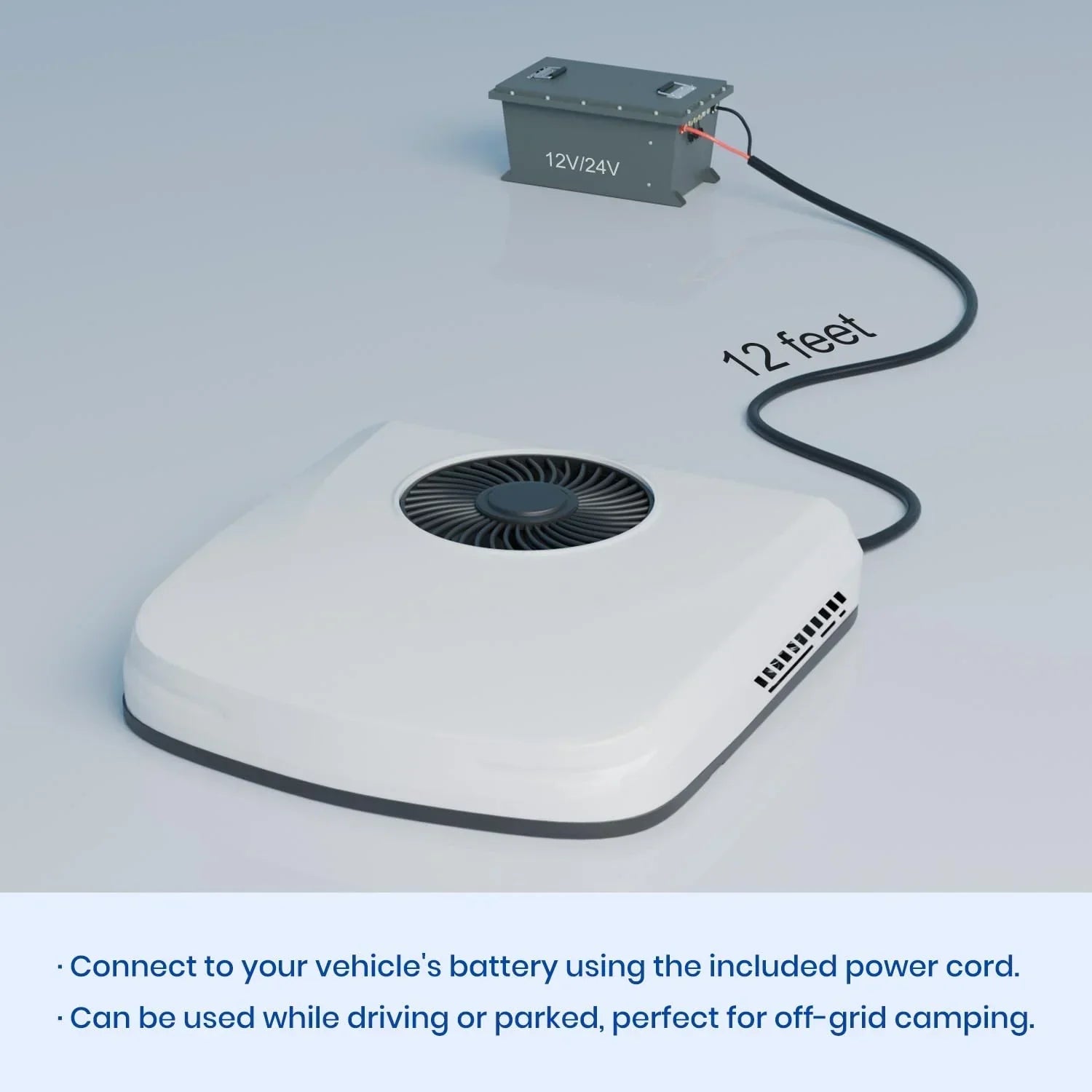 ACOPOWER 12V RV Air Conditioner