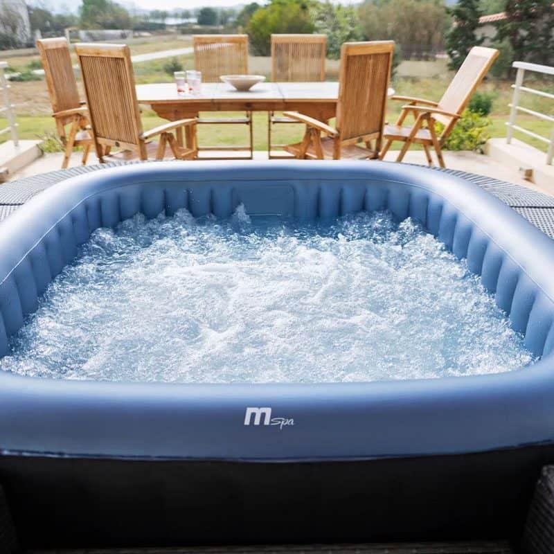 MSpa Tekapo - Comfort Series Square Bubble Spa | 6 Person