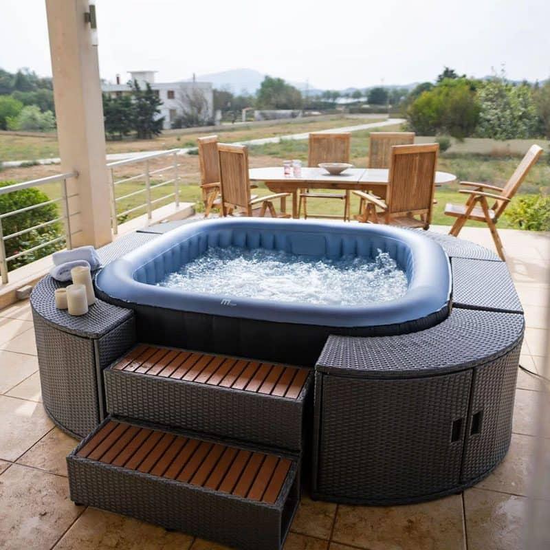 MSpa Tekapo - Comfort Series Square Bubble Spa | 6 Person
