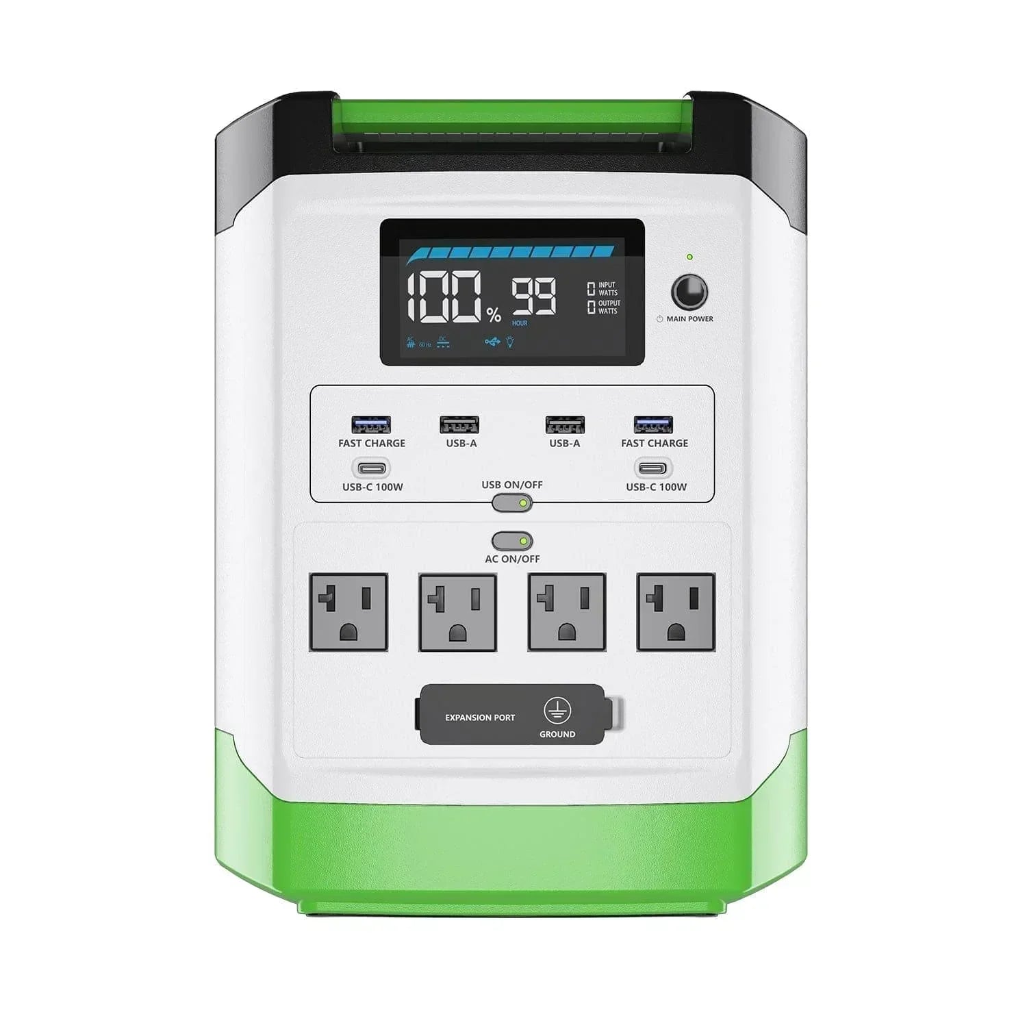 Nature's Generator Lithium 1800 Solar Generator and Transfer Switch