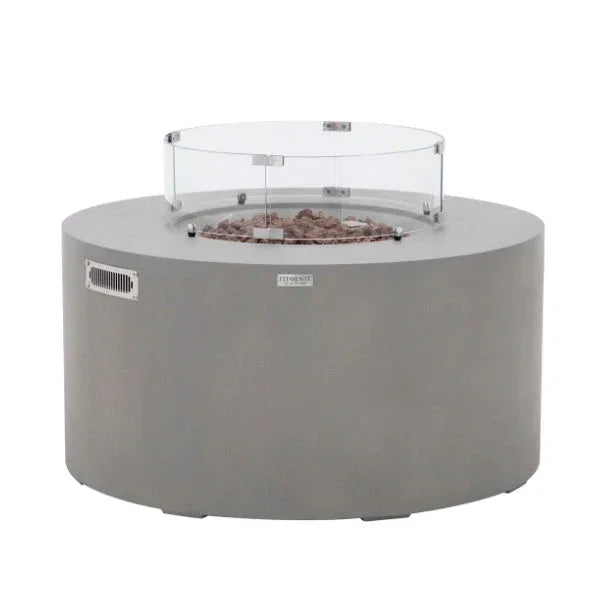Elementi Pacaya Fire Table With Propane Tank Drawer OFG311