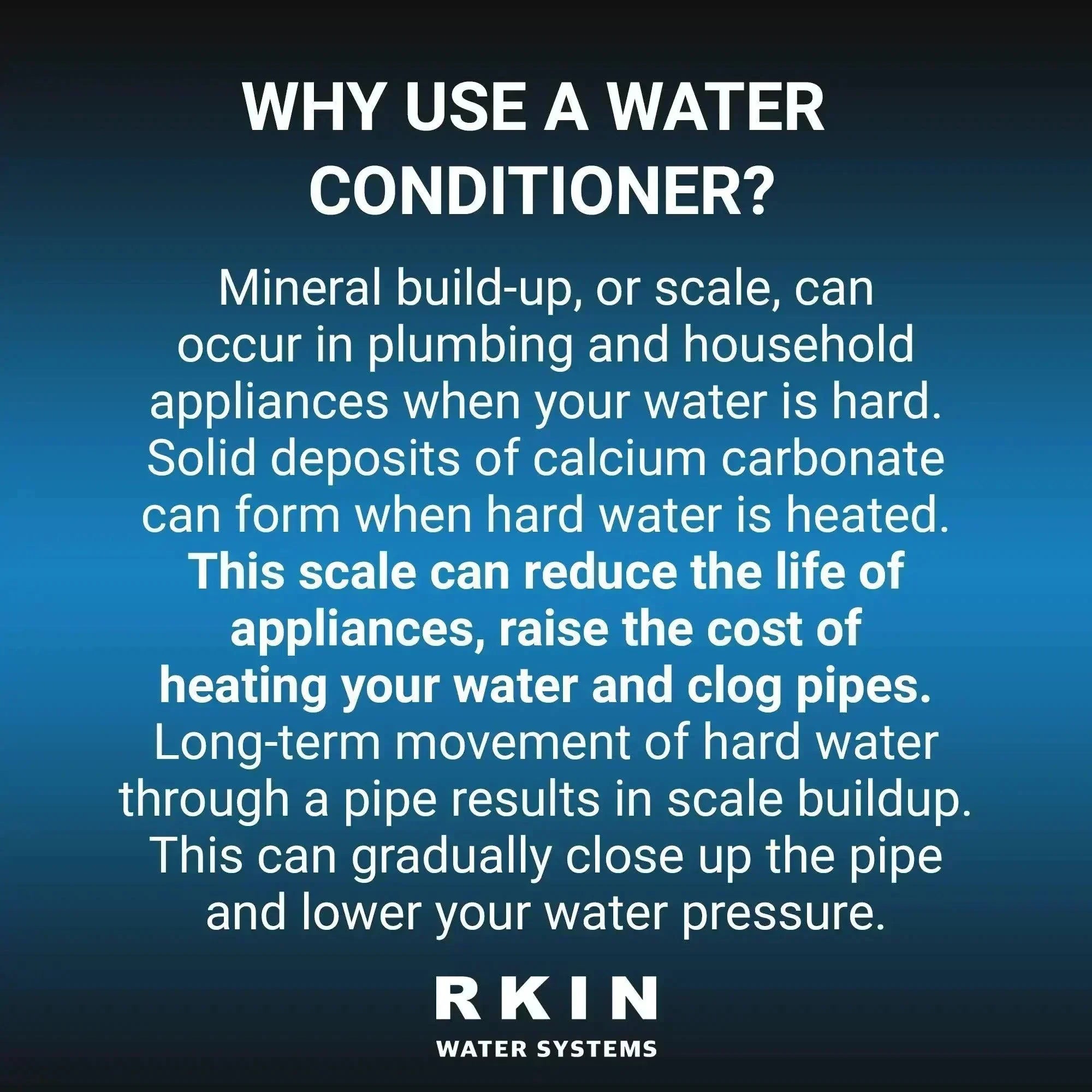 RKIN - Salt Based Water Softener and Whole House Carbon Filter System