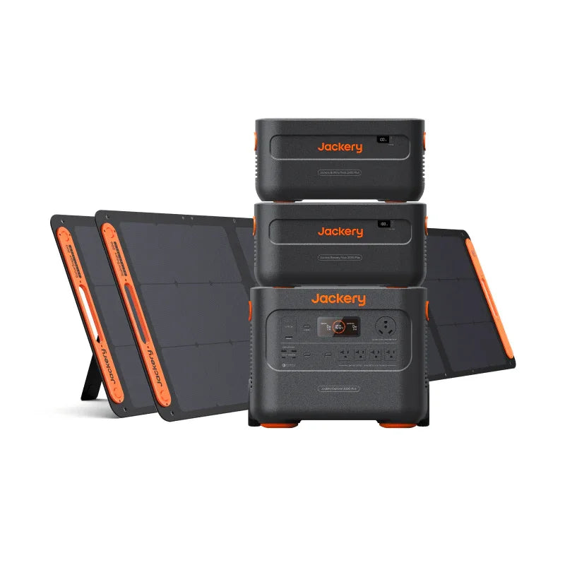 Jackery Solar Generator 2000 Plus Plus Kit (6kWh) - Green Vista Living