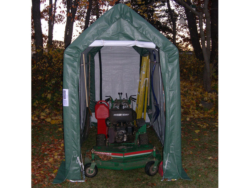 Rhino Shelter | 5'Wx10'Lx8'H Storage Shed