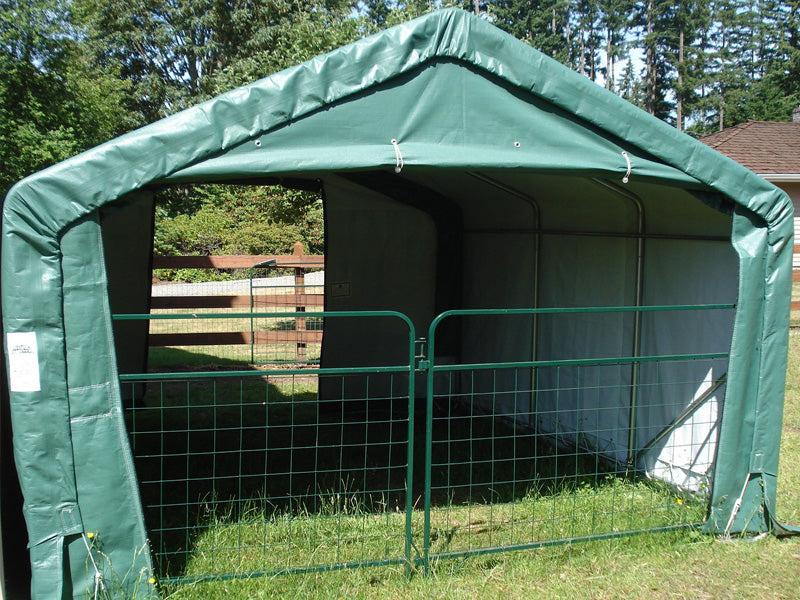 Rhino Shelter | 12’W x 12’L x 8’H Storage Shed (House)