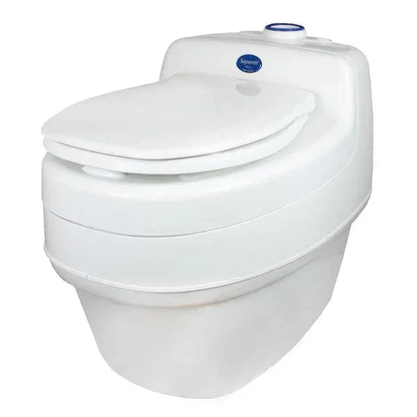 Separett Villa 9215 AC/DC Urine Diverting and Composting Toilet