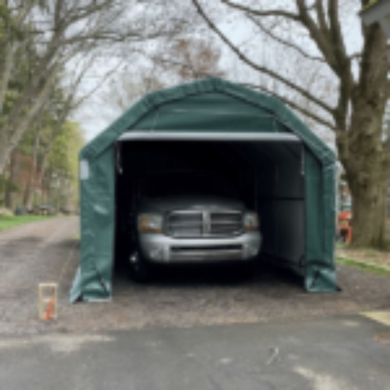 Rhino Shelter | 12’W x 20’L x 10’H Instant Garage (Barn Style)