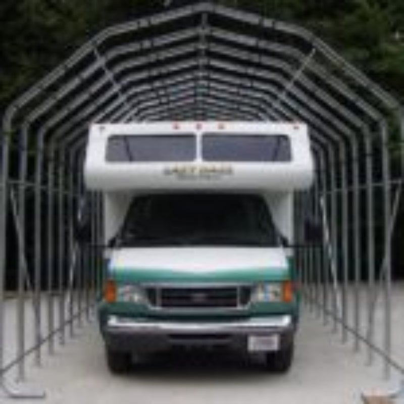 Rhino Shelter | 12’Wx 24’L  x 10’H Instant Garage (Barn Style)