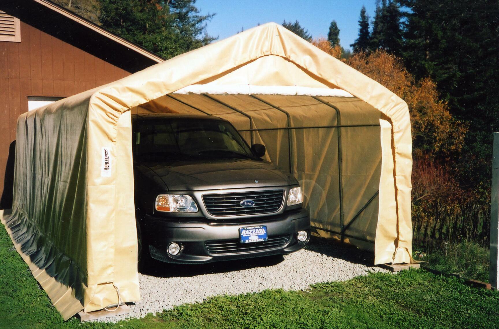 Rhino Shelter | 12’W x 20’L x 8’H Instant Garage (House)