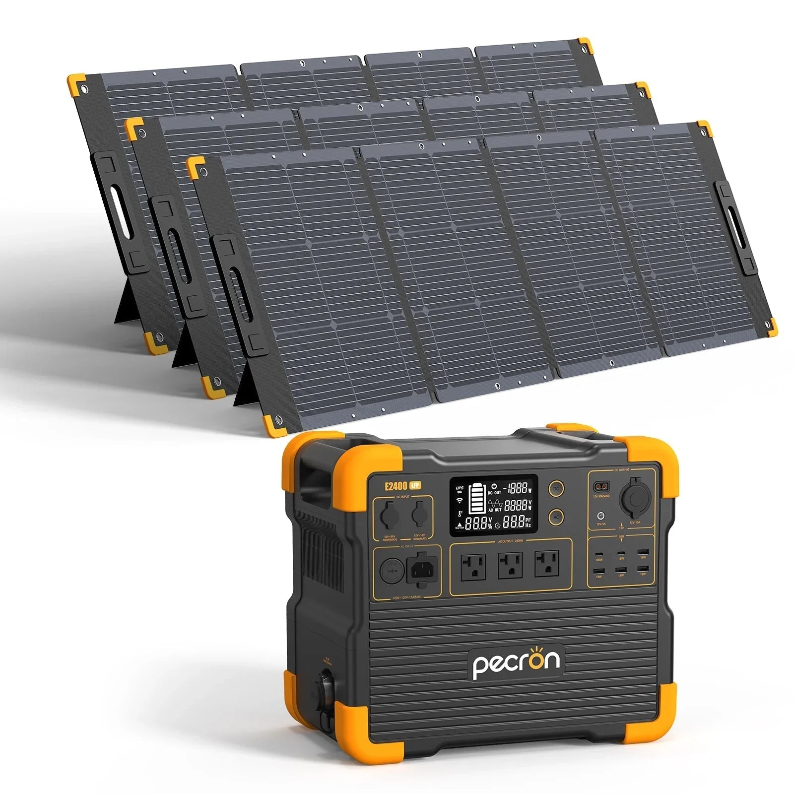 PECRON E2400LFP Portable Power Station 2400W 2048Wh