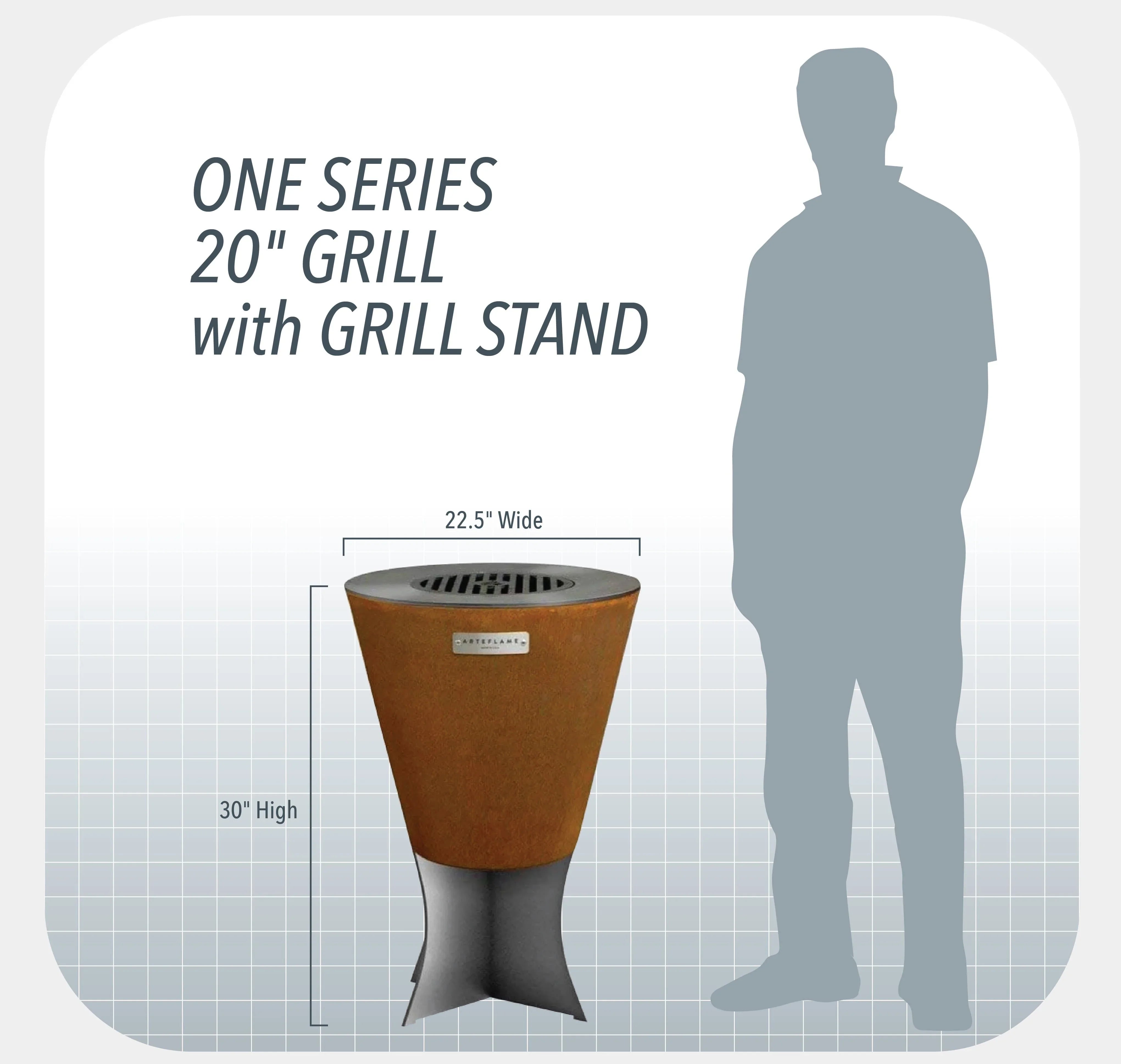 Arteflame Grill Stands - Perfect Height for Tall Grill Enthusiasts - Green Vista Living