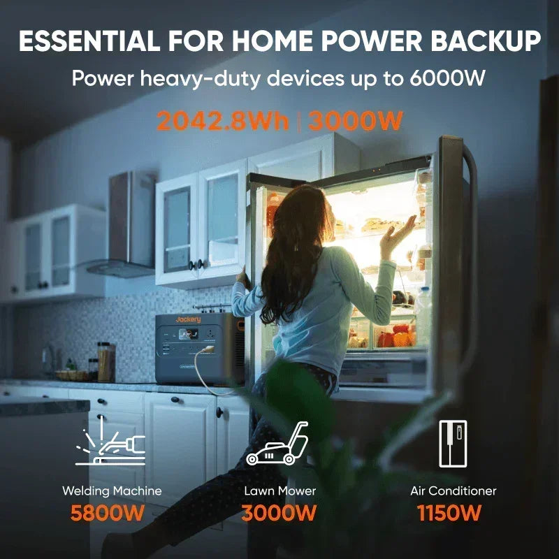 Jackery Explorer 2000 Plus Portable Power Station - Green Vista Living