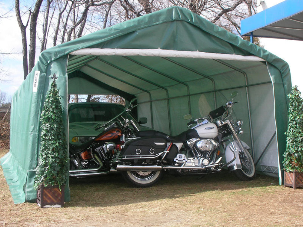 Rhino Shelter | 12’W x 24’L x 8’H Instant Garage (House)