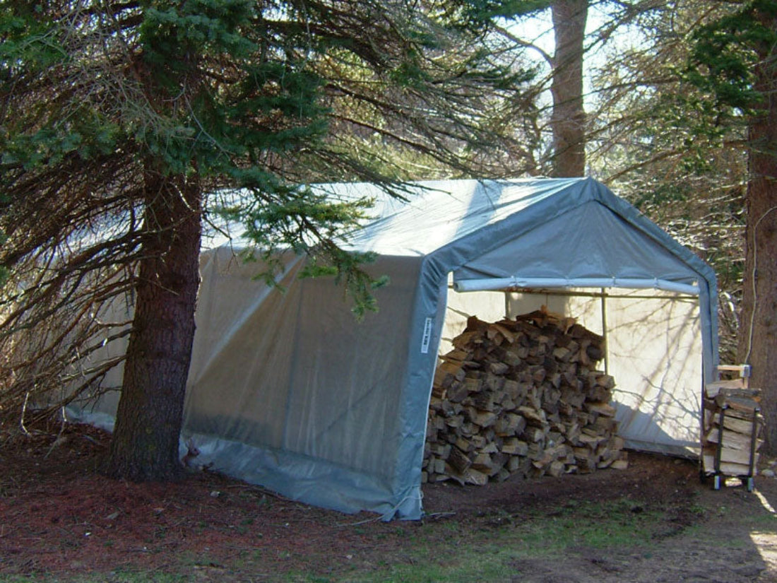 Rhino Shelter | 12’W x 12’L x 8’H Storage Shed (House)