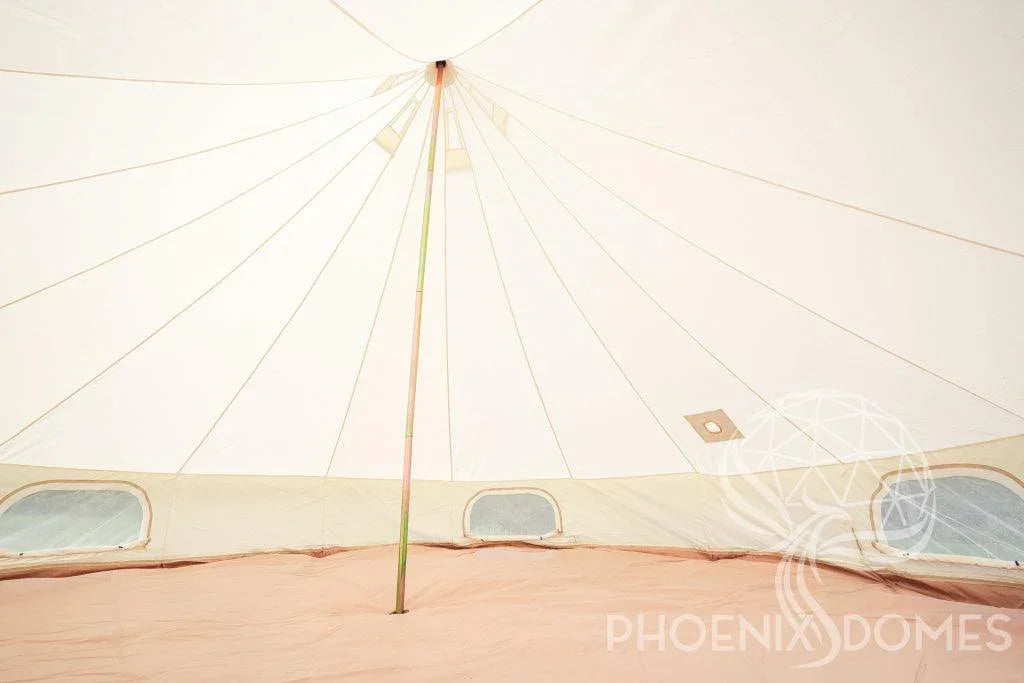 20'/6m Canvas Bell Tent - Phoenix Domes