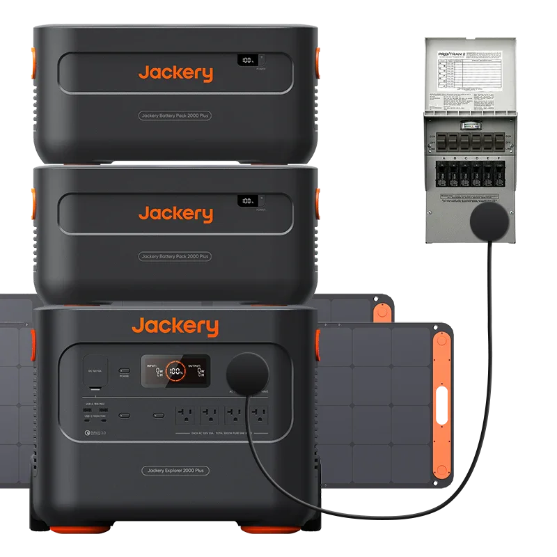 Jackery Solar Generator 2000 Plus Kit (6kWh) - Green Vista Living