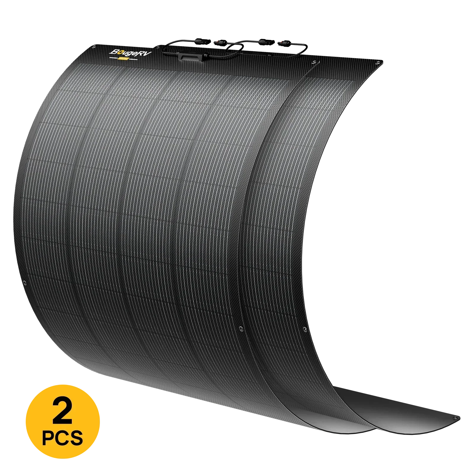 BougeRV Arch Pro 100W N-Type TOPCon Flexible Solar Panel (12V/24V Compatible)