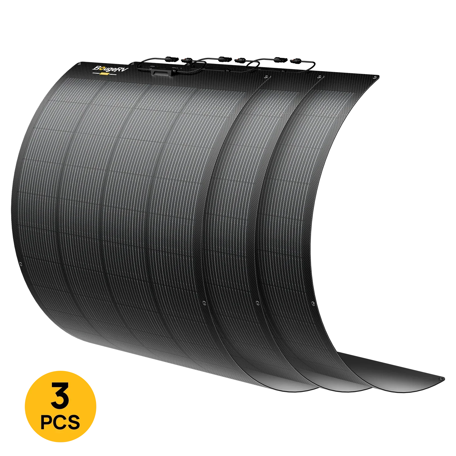 BougeRV Arch Pro 200W N-Type TOPCon Flexible Solar Panel (12V/24V Compatible)