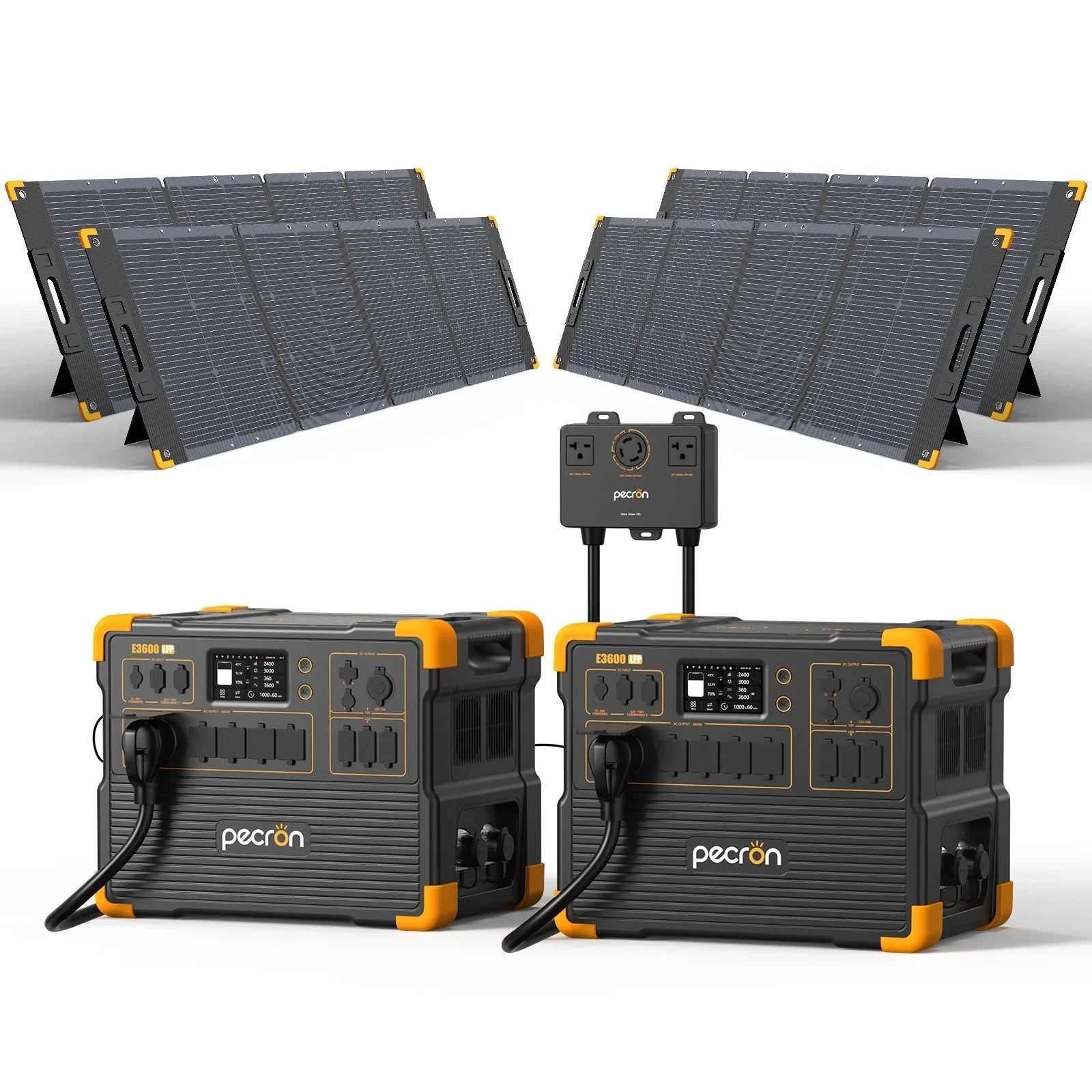 PECRON E3600LFP Portable Power Station 3600W 3072Wh