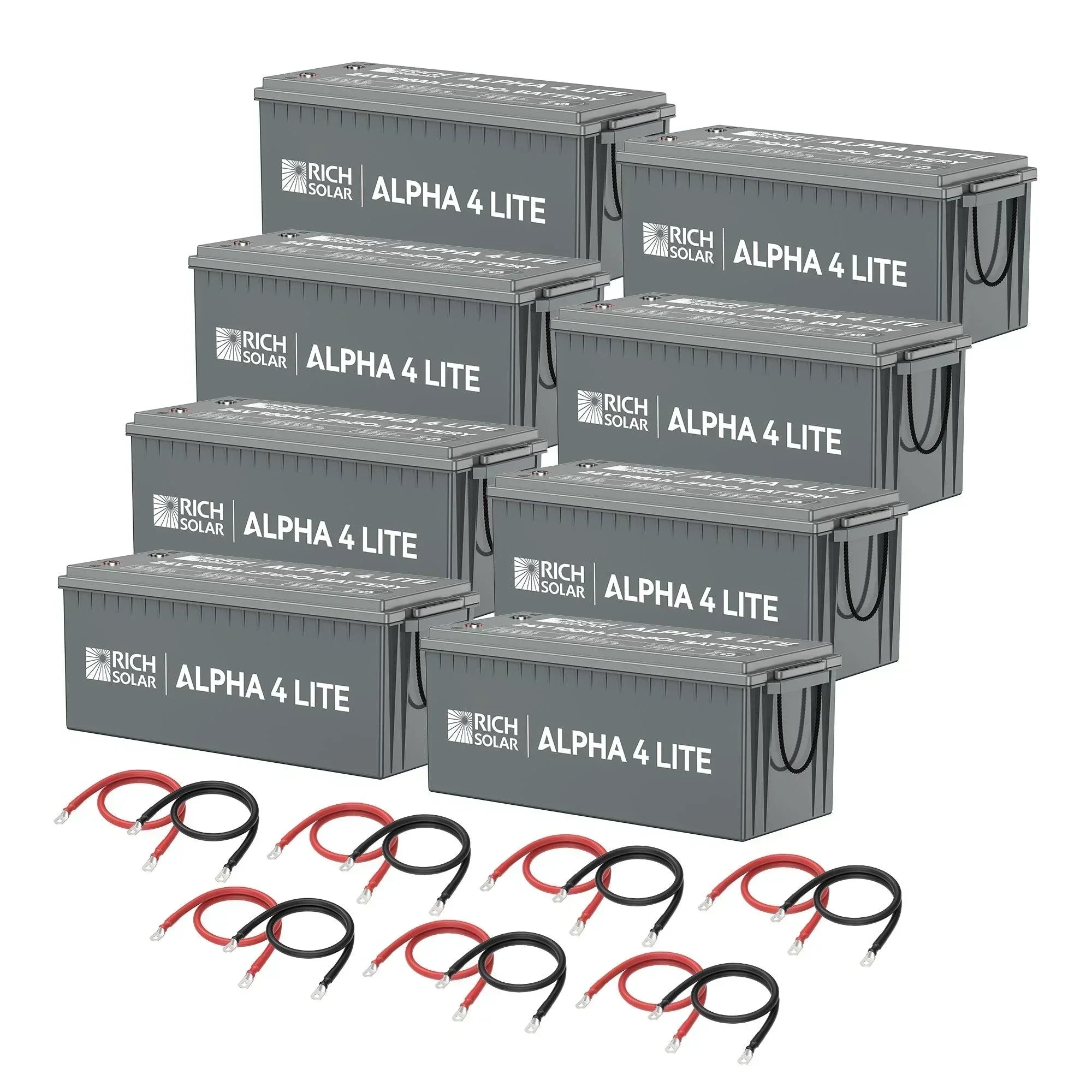 Rich Solar - 24V - 800AH - 20.4kWh Lithium Battery Bank